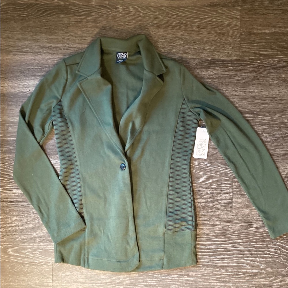 Seek No Further Military Green Jacket